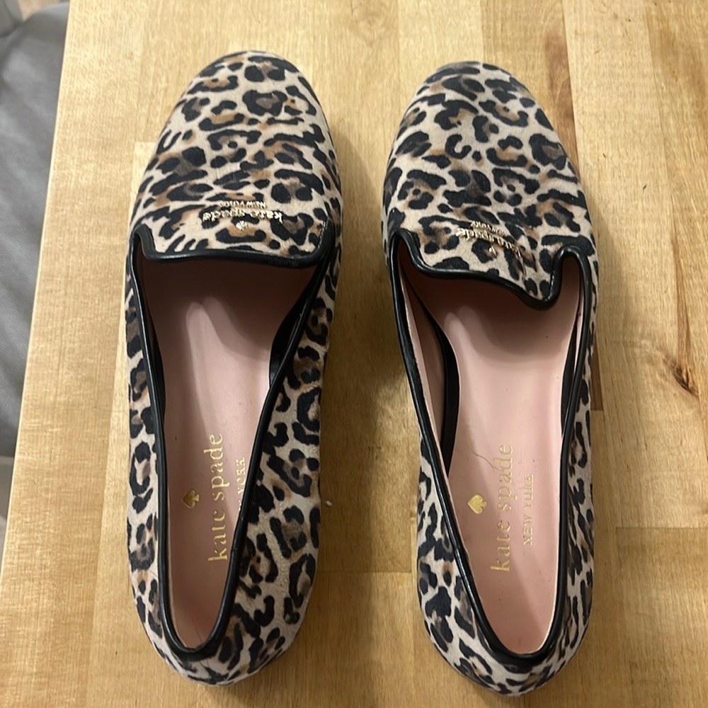 Kate Spade Leopard Print Flats